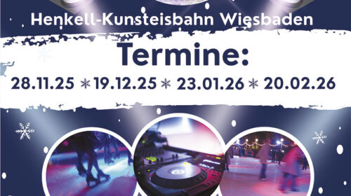Plakat - Eisdisco, Bilder von der Eisbahn