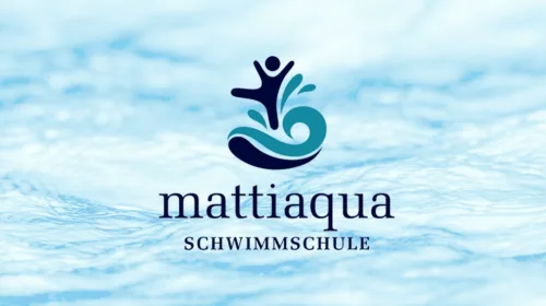 Logo der Schwimmschule von mattiaqua auch Wasser