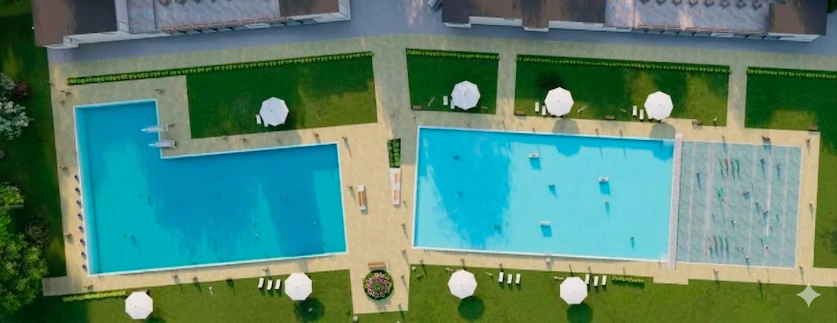 Modellansicht des Projektes